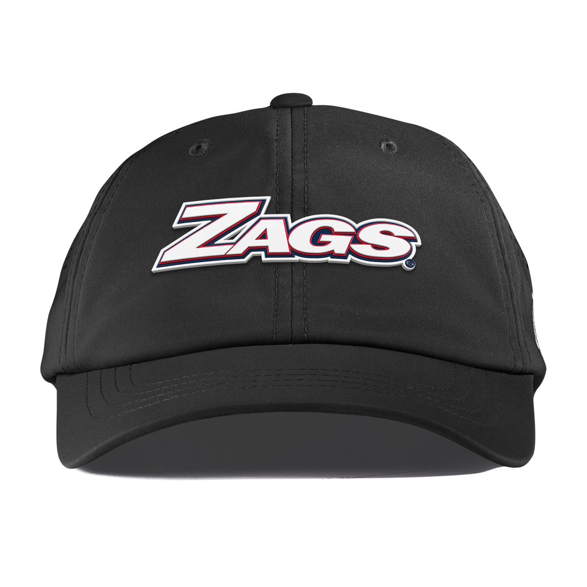 Gonzaga University "Zags Block" Performance Dad Hat Black