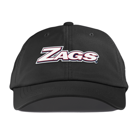 Gonzaga University "Zags Block" Performance Dad Hat Black