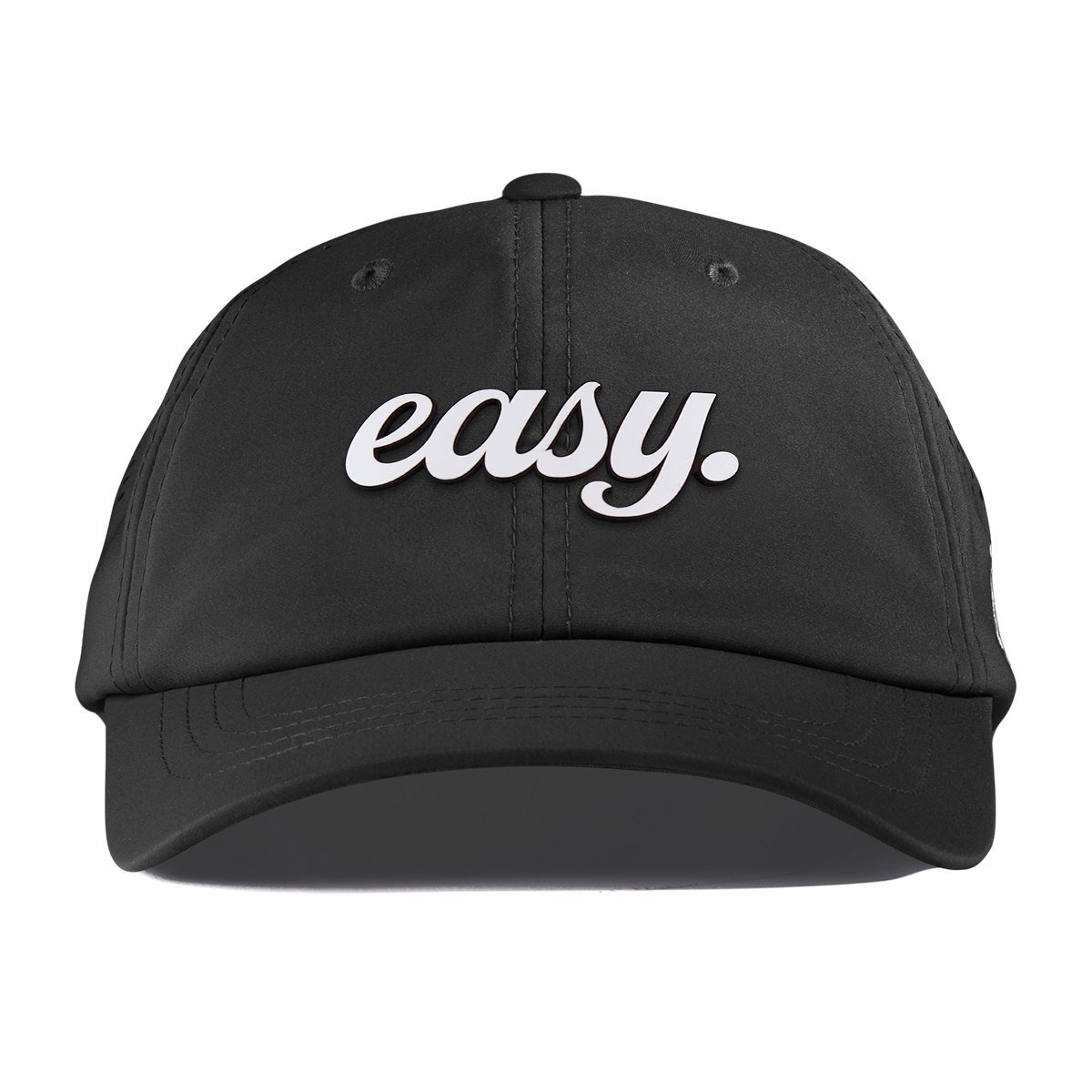Easy Script Performance Dad Hat Black