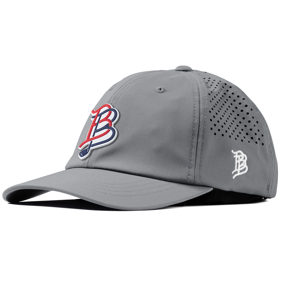 BB Golf USA Performance Dad Hat Slate