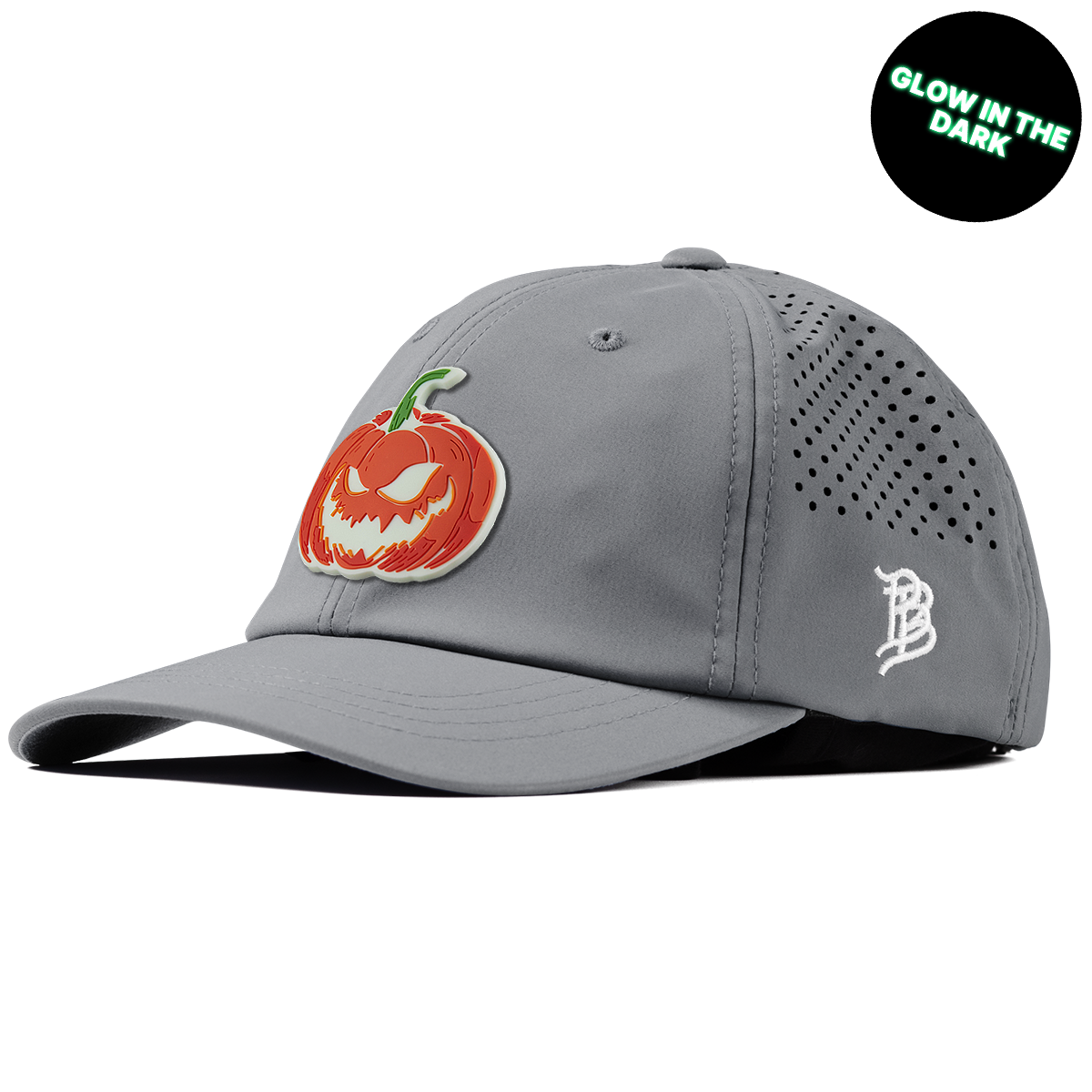 Jack-O-Lantern Glow Performance Dad Hat Slate