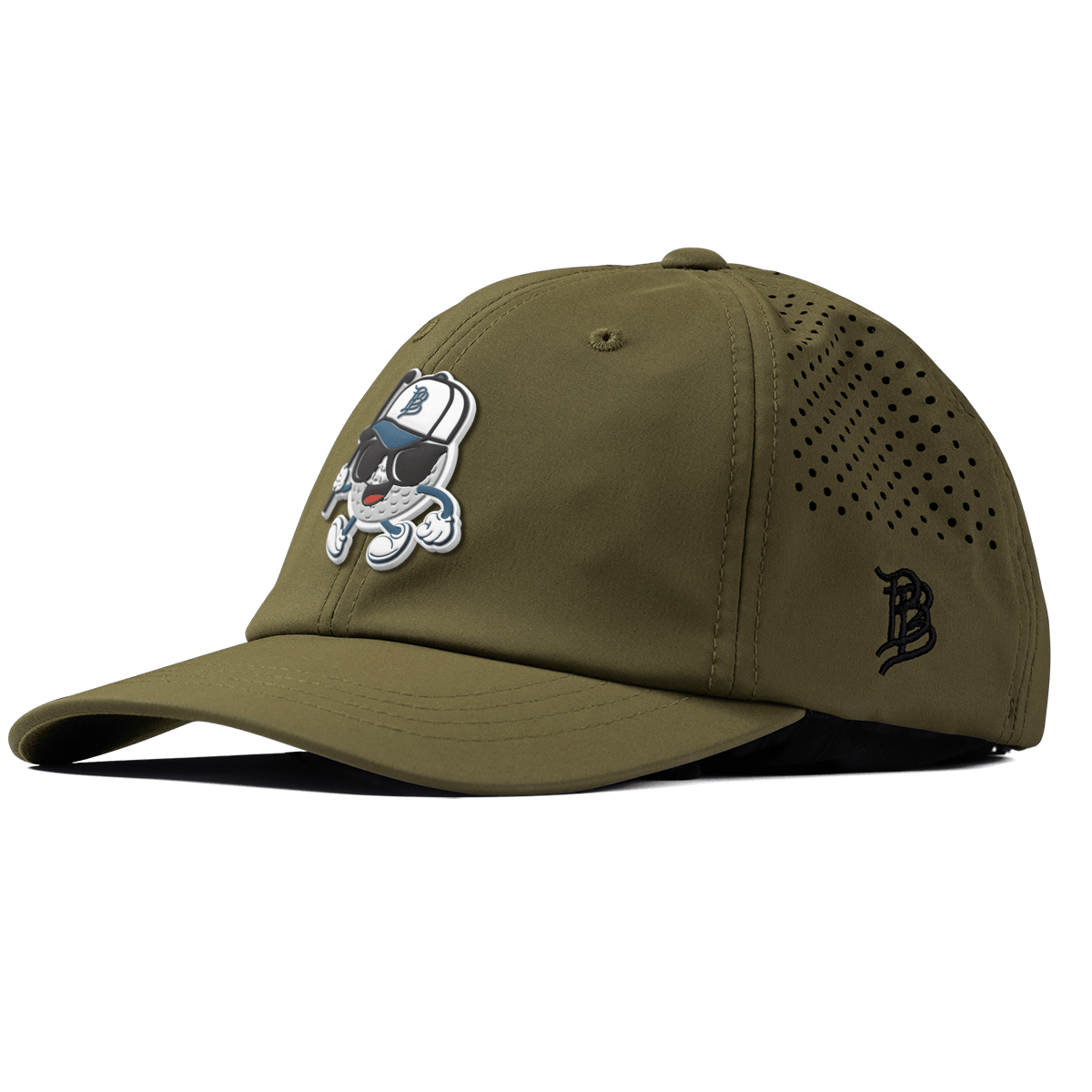 Bump 'n Run Performance Dad Hat Loden
