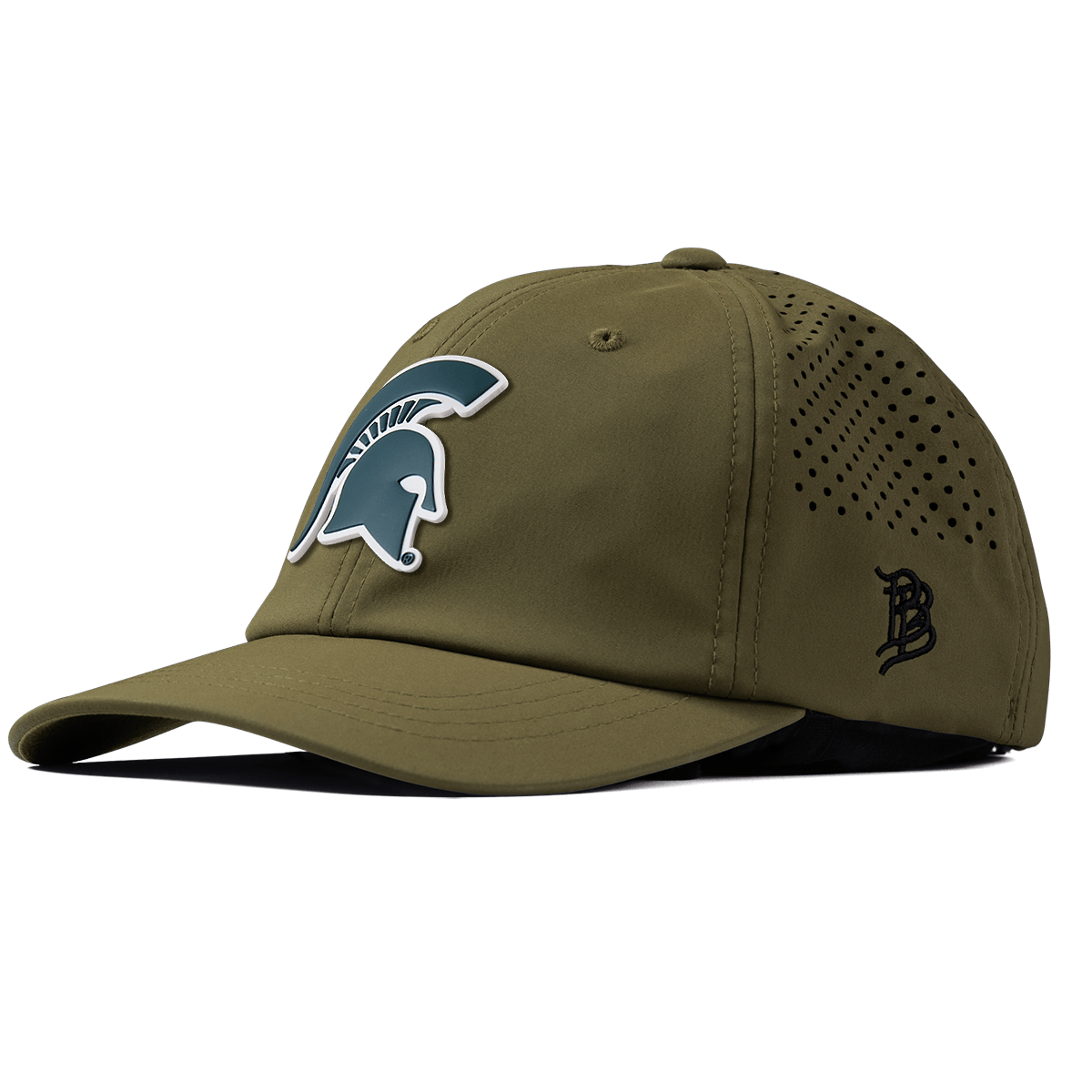 Michigan State University "Michigan State Spartan" Performance Dad Hat Loden