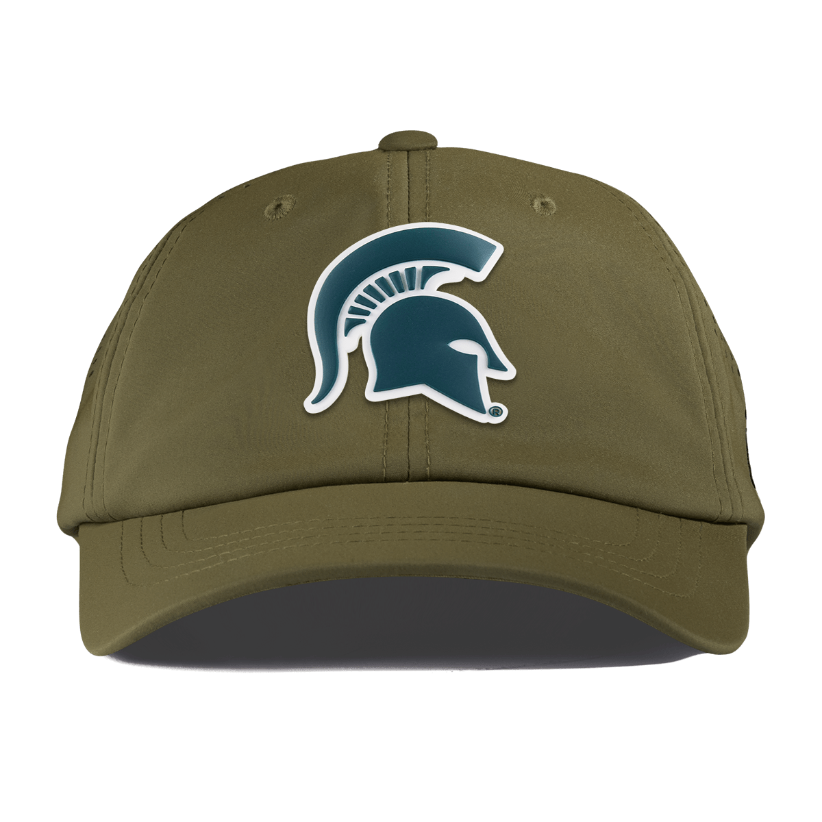 Michigan State University "Michigan State Spartan" Performance Dad Hat Loden