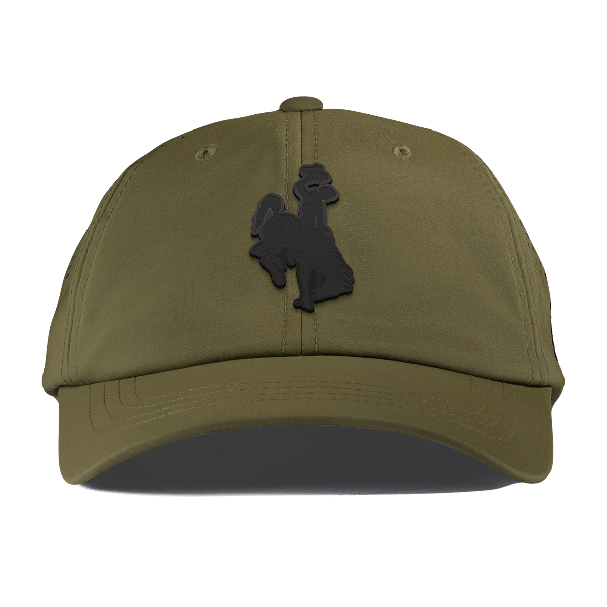 University of Wyoming "Midnight Wyoming Cowboy" Performance Dad Hat Loden