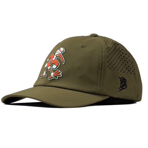 University of Miami "Sebastian the Ibis" Performance Dad Hat Loden