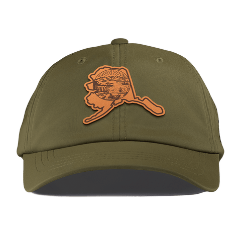 Alaska 49 Performance Dad Hat Loden