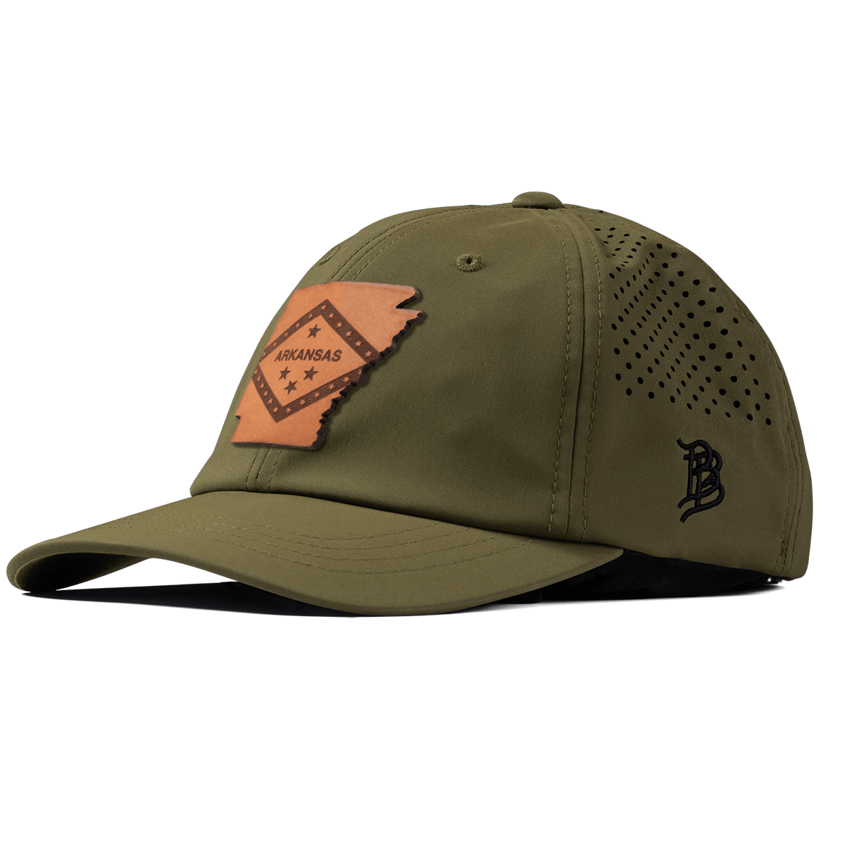 Arkansas 25 Performance Dad Hat Loden