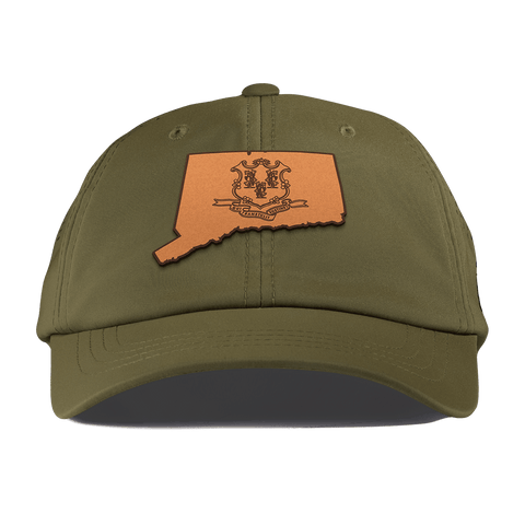 Connecticut 5 Performance Dad Hat Loden