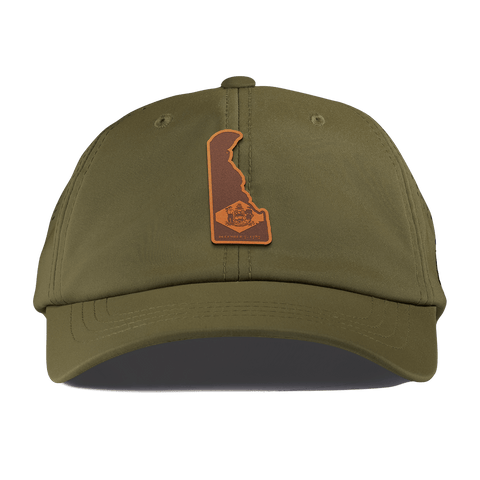 Delaware 1 Performance Dad Hat Loden