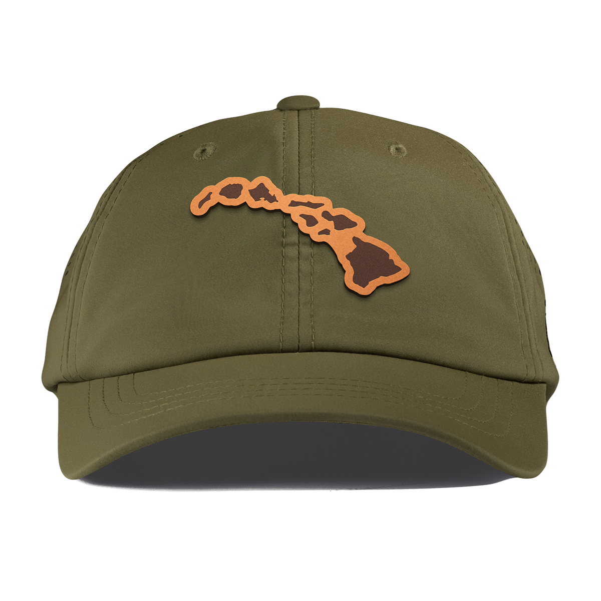 Hawaii 50 Performance Dad Hat Loden