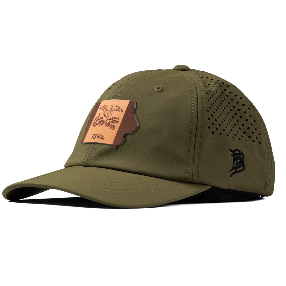Iowa 29 Performance Dad Hat Loden