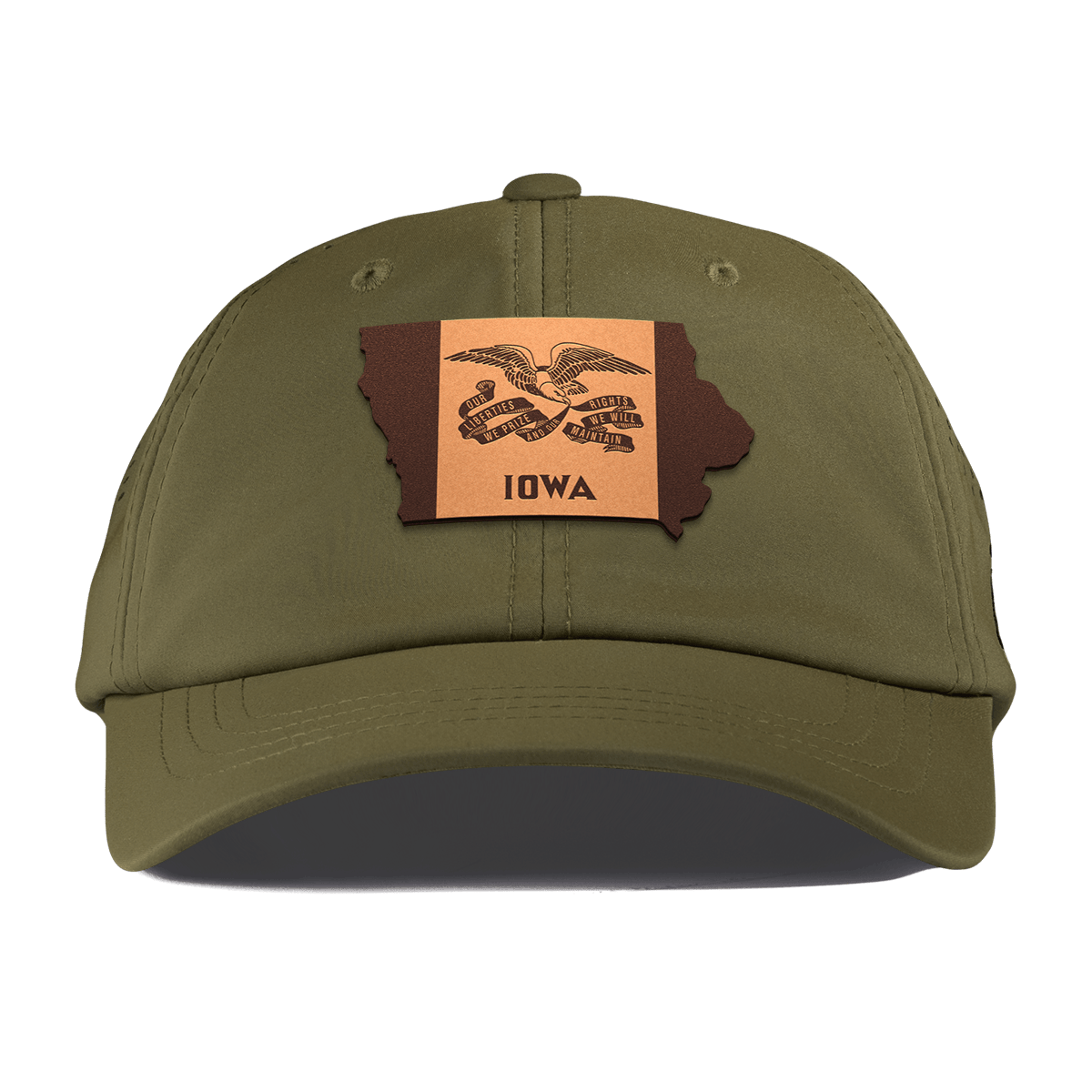Iowa 29 Performance Dad Hat Loden