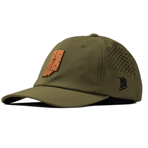 Indiana 19 Performance Dad Hat Loden