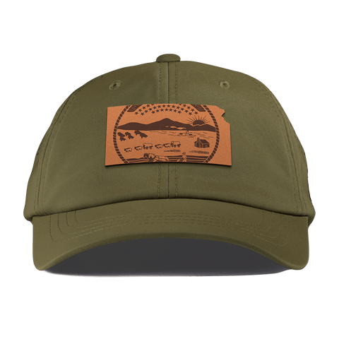 Kansas 34 Performance Dad Hat Loden
