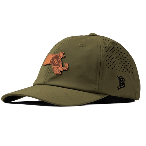 Massachusetts 6 Performance Dad Hat Loden