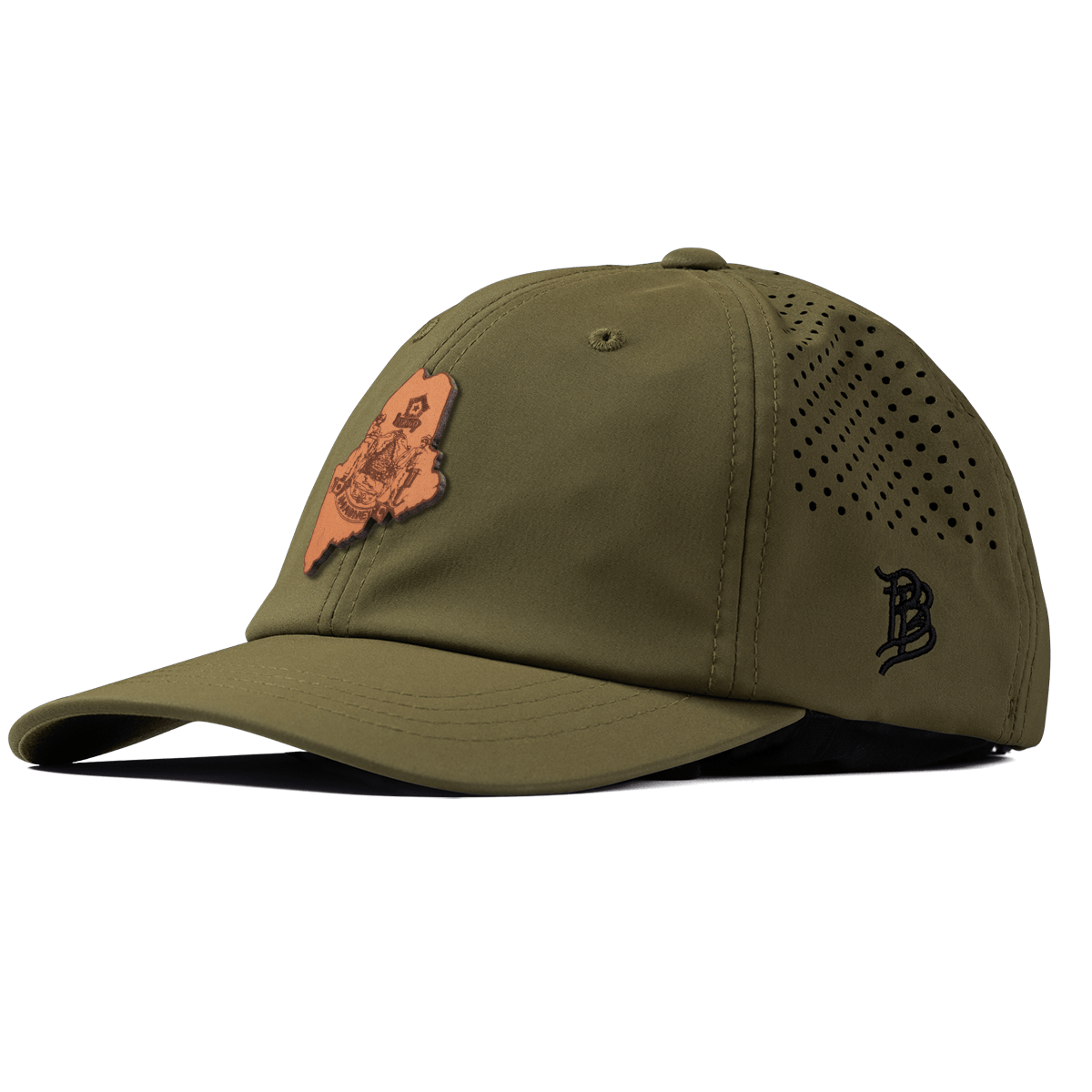 Maine 23 Performance Dad Hat Loden