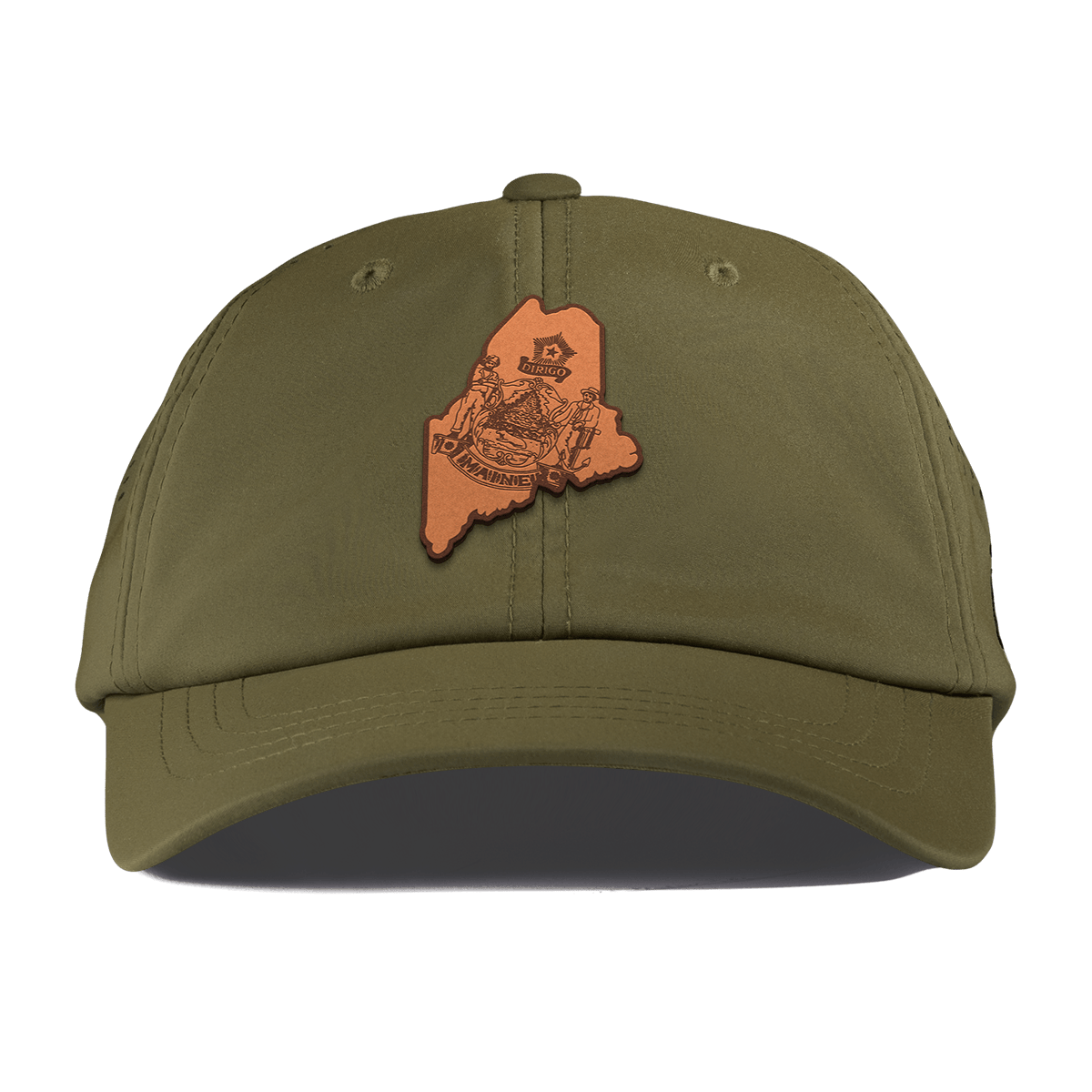 Maine 23 Performance Dad Hat Loden
