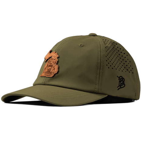 Michigan 26 Performance Dad Hat Loden