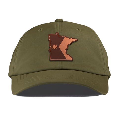 Minnesota 32 Performance Dad Hat Loden
