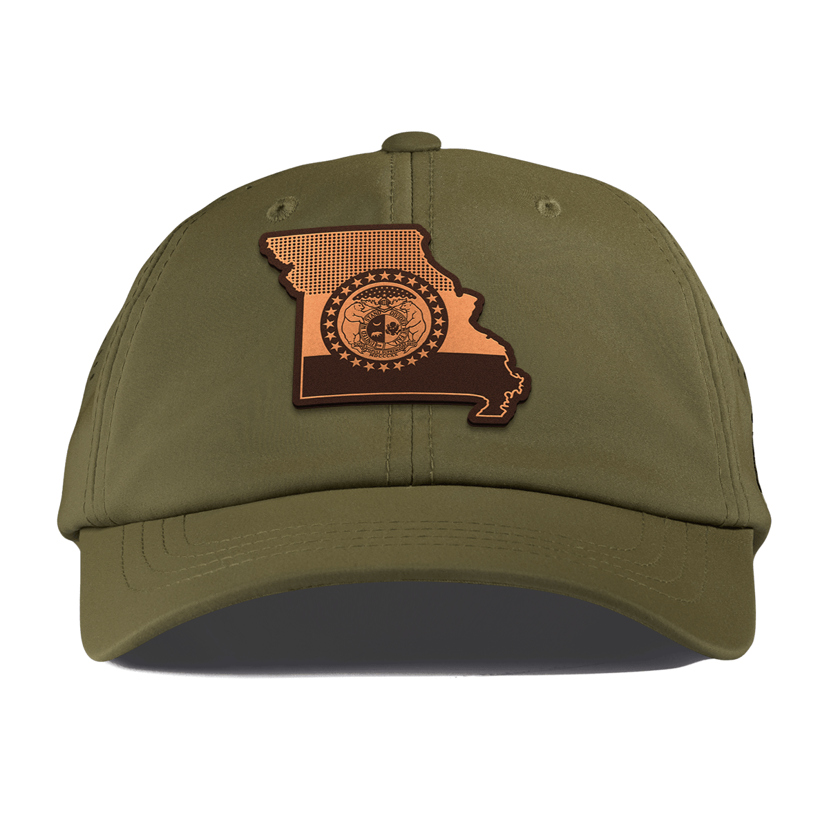 Missouri 24 Performance Dad Hat Loden