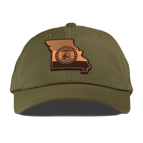 Missouri 24 Performance Dad Hat Loden