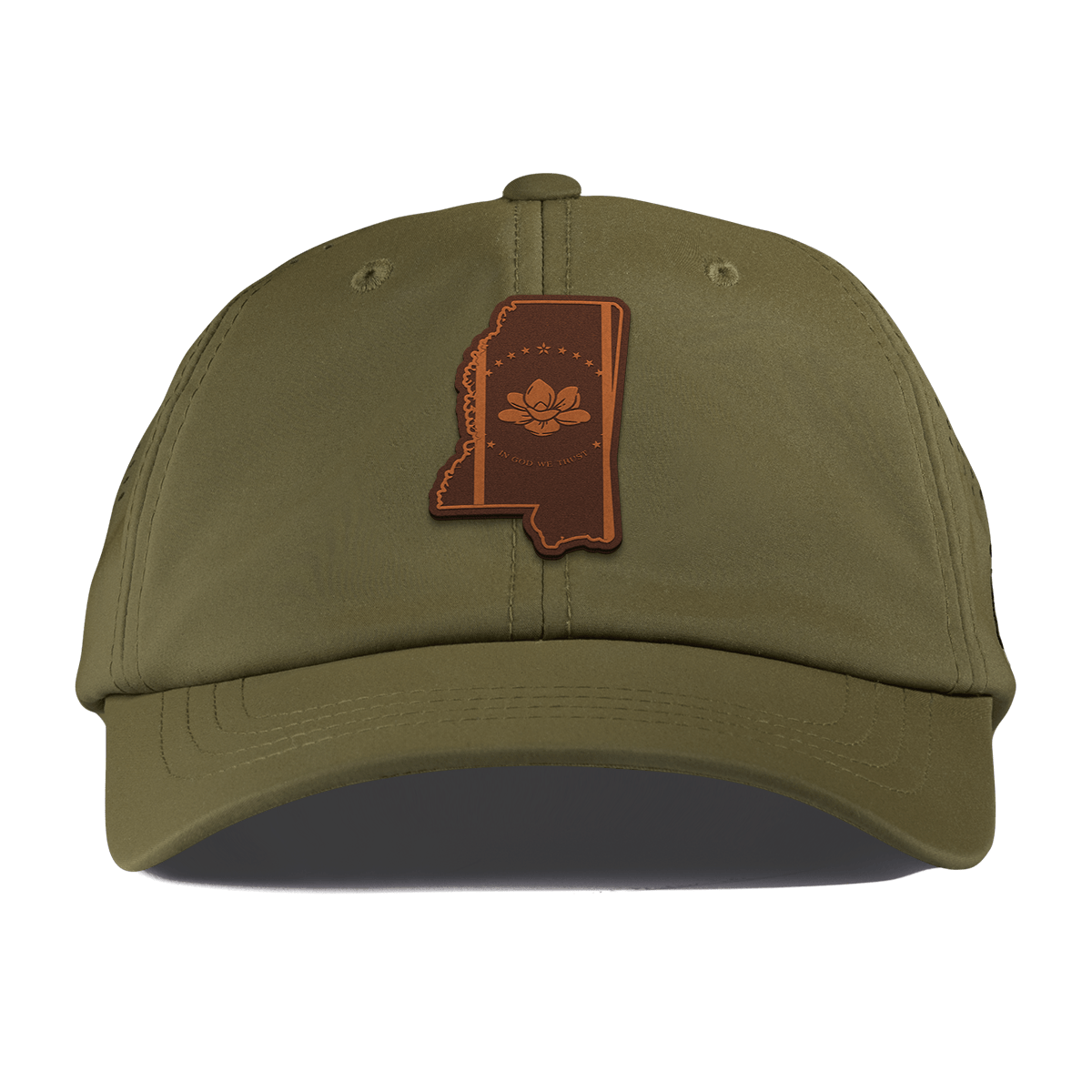 Mississippi 20 Performance Dad Hat Loden