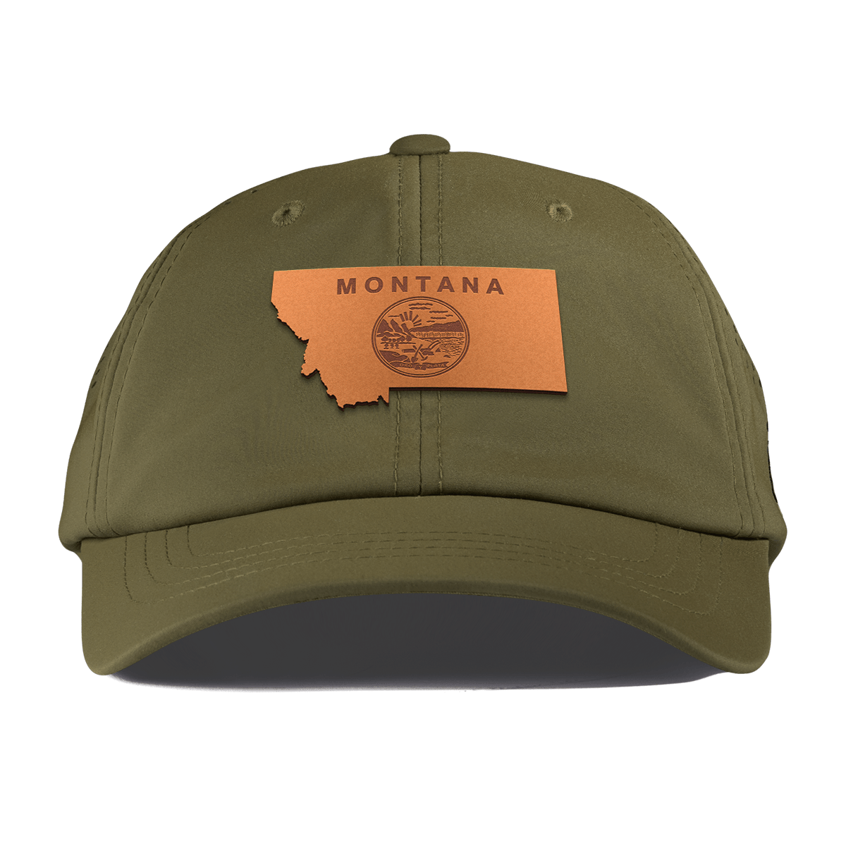 Montana 41 Performance Dad Hat Loden