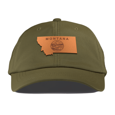Montana 41 Performance Dad Hat Loden