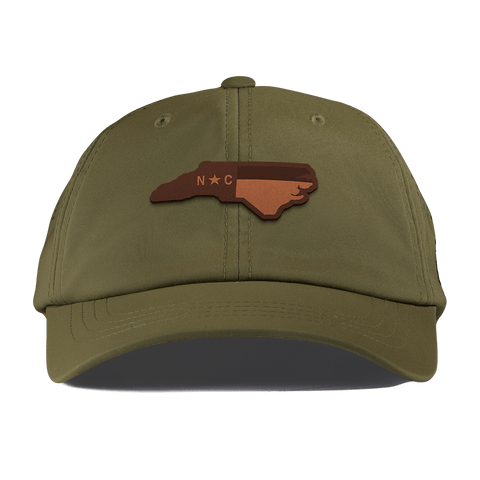 North Carolina 12 Performance Dad Hat Loden