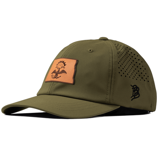 North Dakota 39 Performance Dad Hat Loden