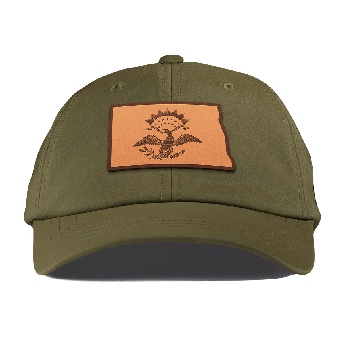 North Dakota 39 Performance Dad Hat Loden