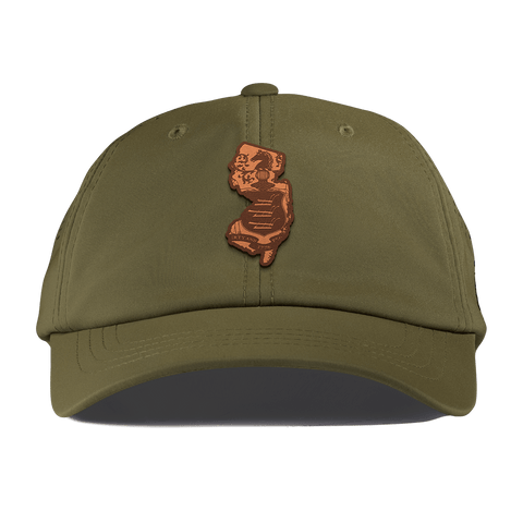 New Jersey 3 Performance Dad Hat Loden