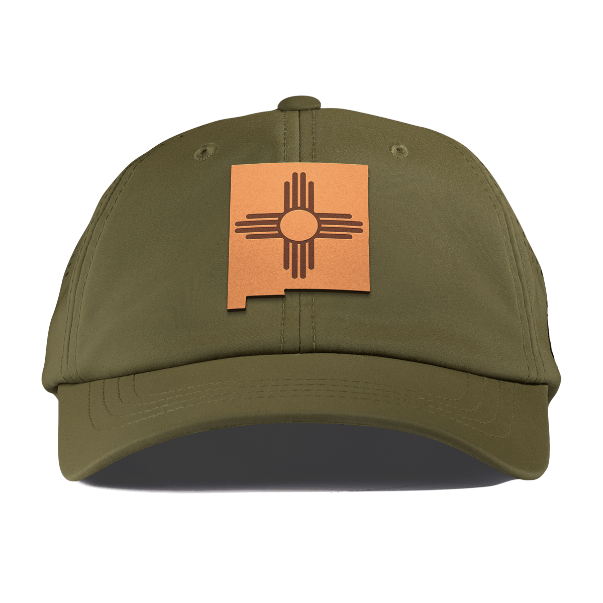 New Mexico 47 Performance Dad Hat Loden