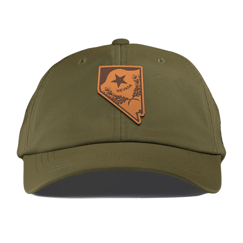Nevada 36 Performance Dad Hat Loden