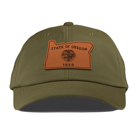 Oregon 33 Performance Dad Hat Loden
