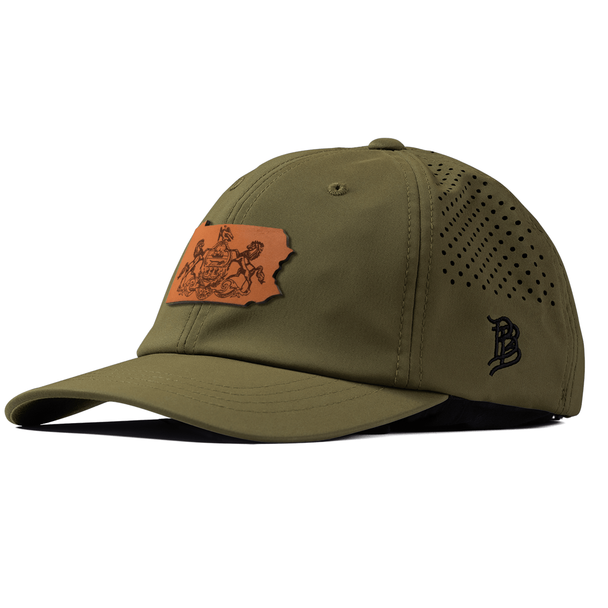 Pennsylvania 2 Performance Dad Hat Loden