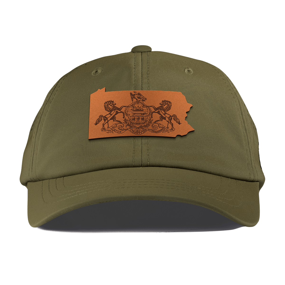 Pennsylvania 2 Performance Dad Hat Loden