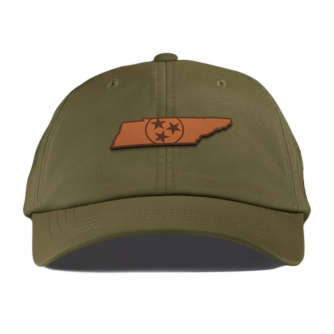Tennessee 16 Performance Dad Hat Loden