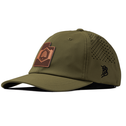 Utah 45 Performance Dad Hat Loden