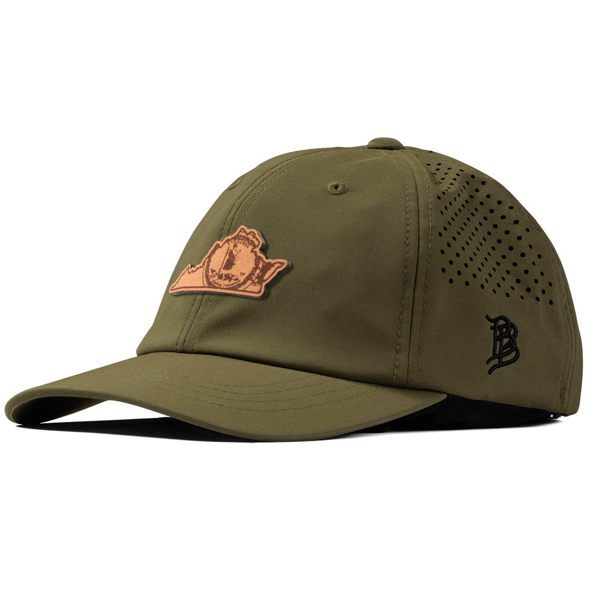 Virginia 10 Performance Dad Hat Loden