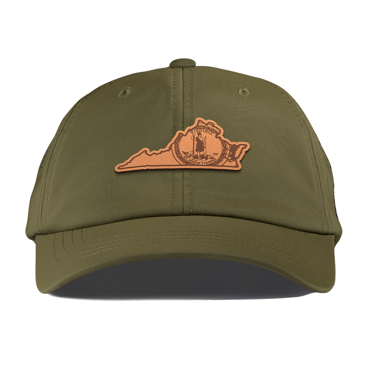 Virginia 10 Performance Dad Hat Loden
