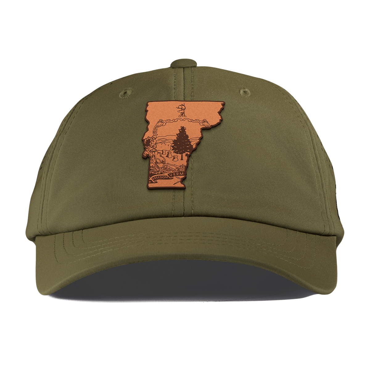 Vermont 14 Performance Dad Hat Loden