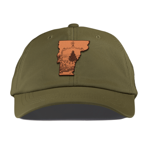 Vermont 14 Performance Dad Hat Loden