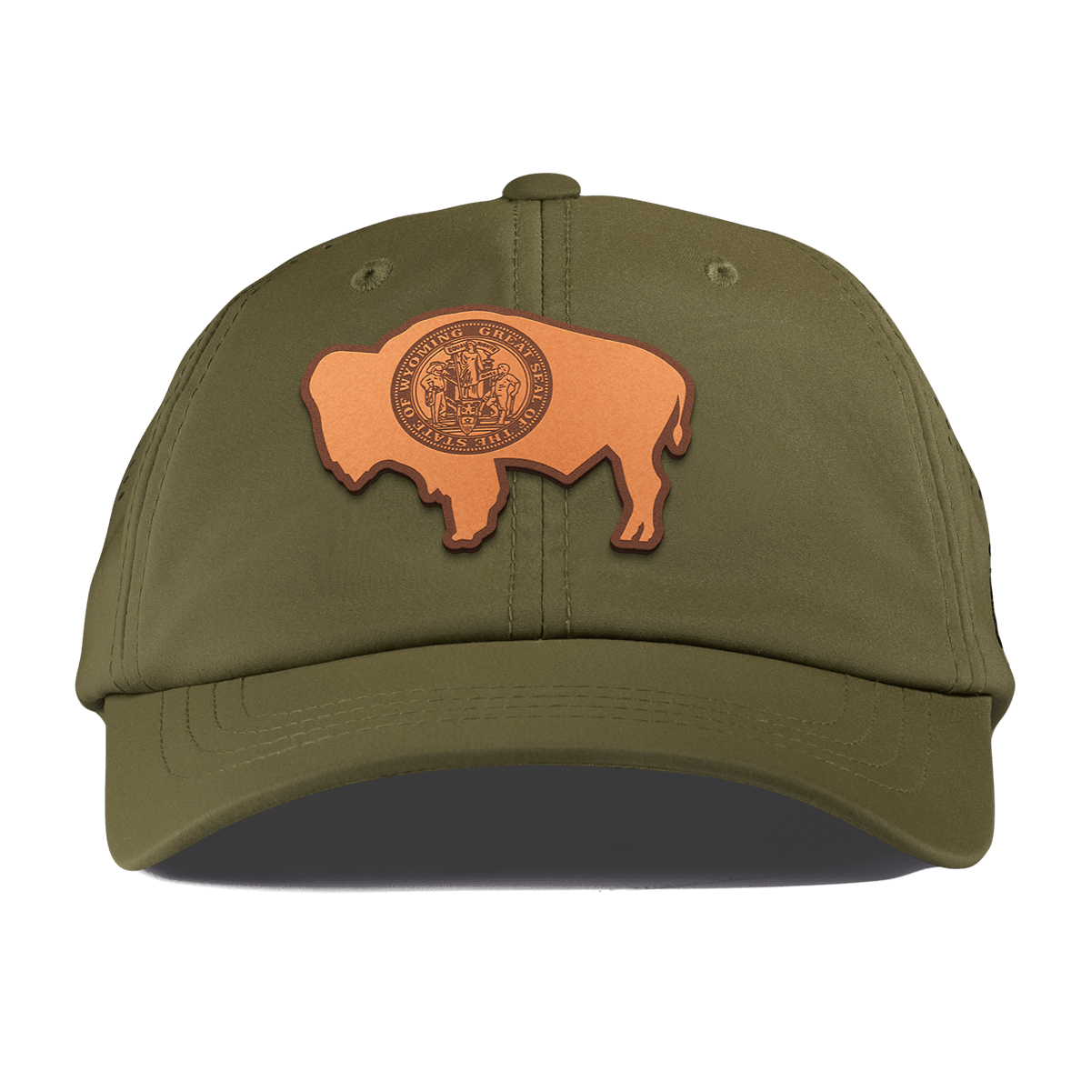 Wyoming 44 Performance Dad Hat Loden