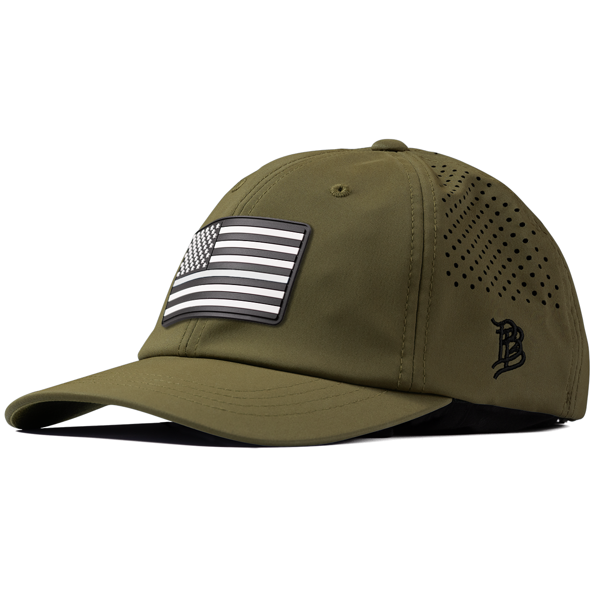 Vintage Old Glory Performance Dad Hat Loden