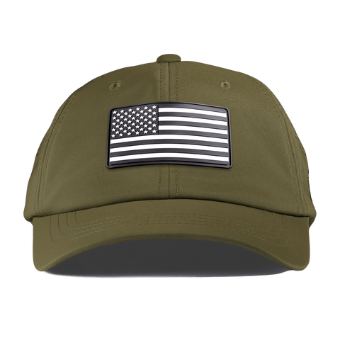 Vintage Old Glory Performance Dad Hat Loden