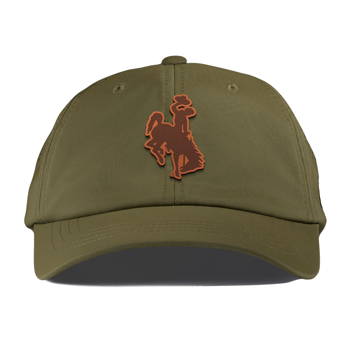 University of Wyoming "Wyoming Cowboy Dark" Performance Dad Hat Loden