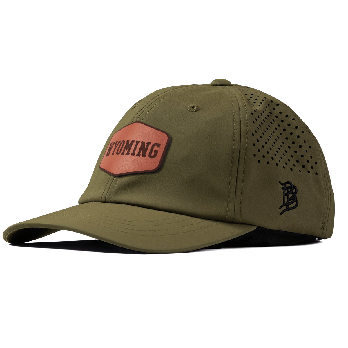 University of Wyoming "Wyoming Plate" Performance Dad Hat Loden