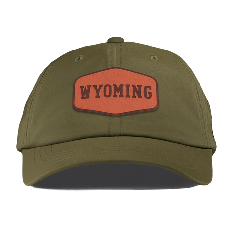 University of Wyoming "Wyoming Plate" Performance Dad Hat Loden